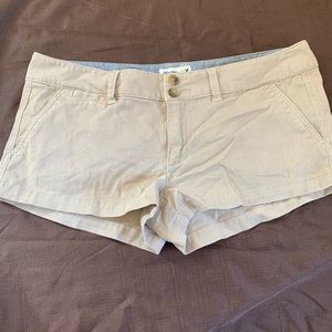 AE khaki shorts